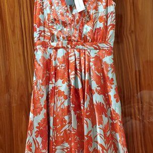 Banana Republic summer fit-and-flair dress